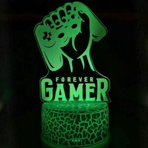Forever Gamer 3D Acrylic 7 in 1 Night Light