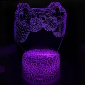 Playstation Controller 3D Acrylic 7 in 1 Night Light
